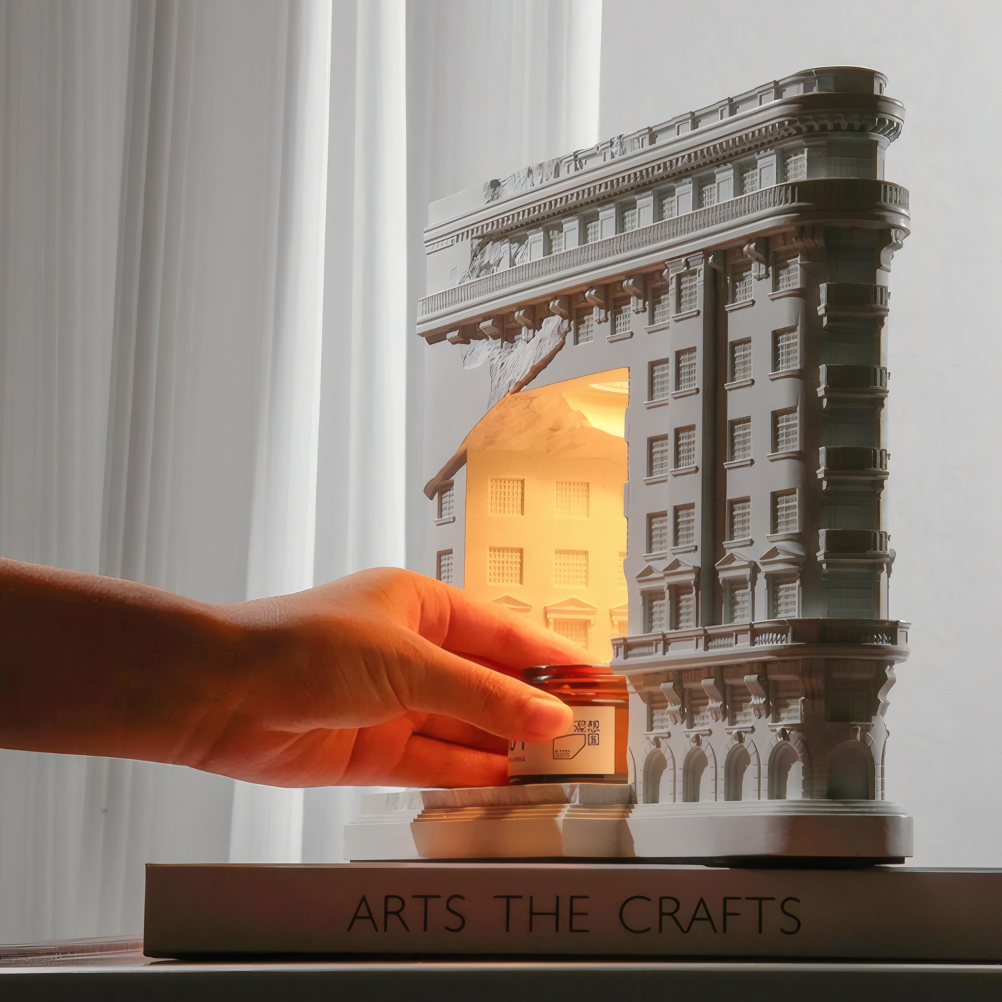 Wukang Mansion Wax Melting Lamp