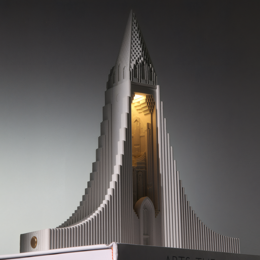 Iceland Cathedral Concrete Aroma Lamp