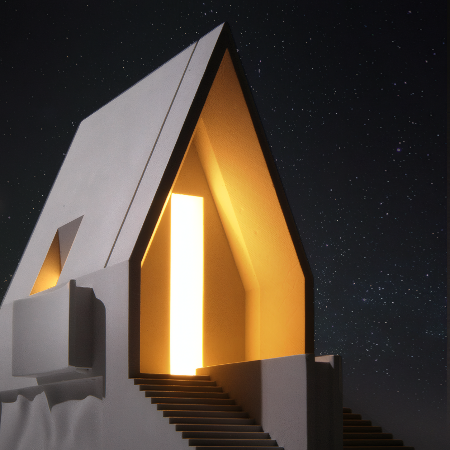 White Chapel Architectural Night Lamp