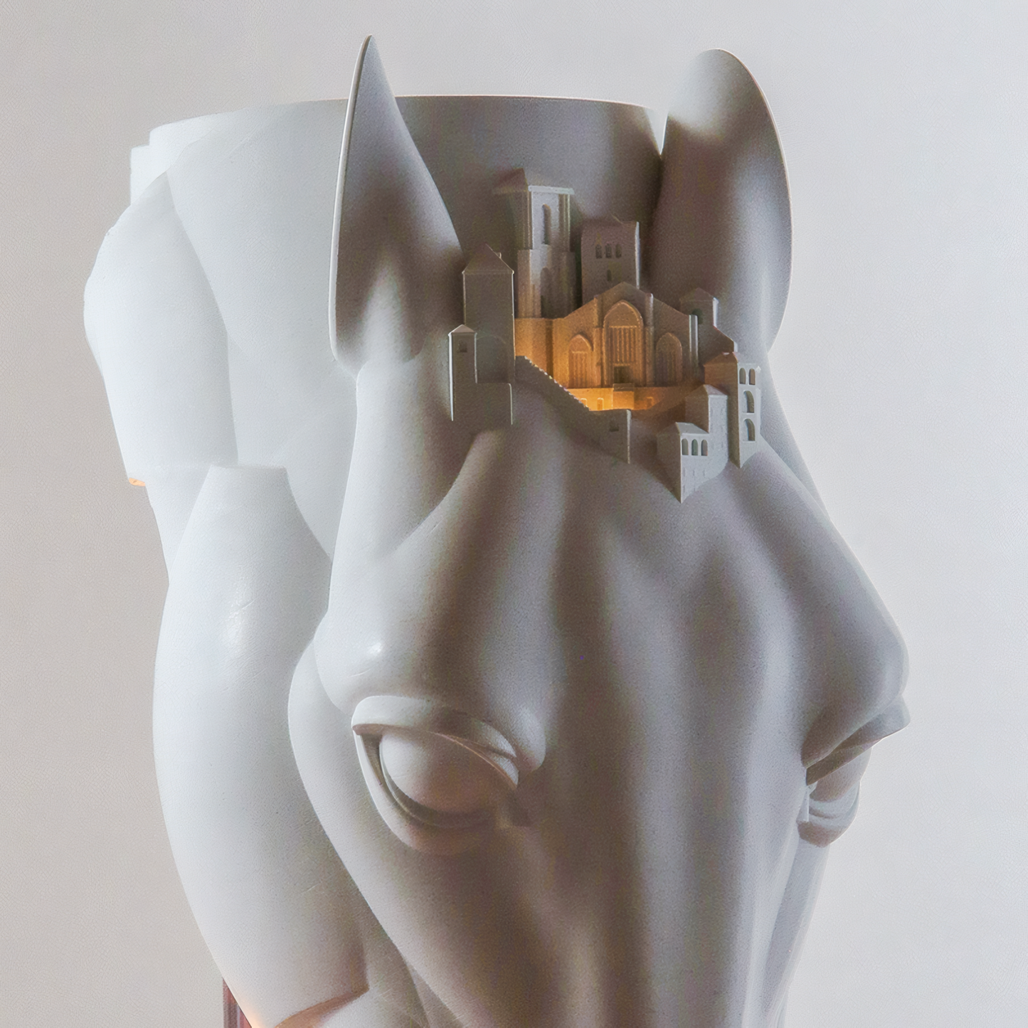 White Horse Wax Melting Lamp