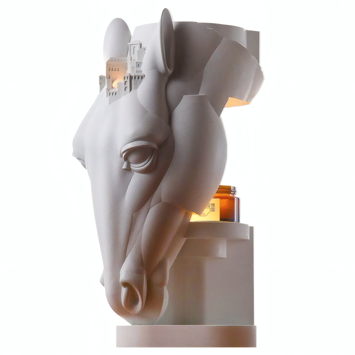 White Horse Wax Melting Lamp