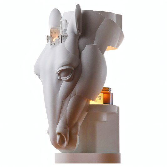White Horse Wax Melting Lamp