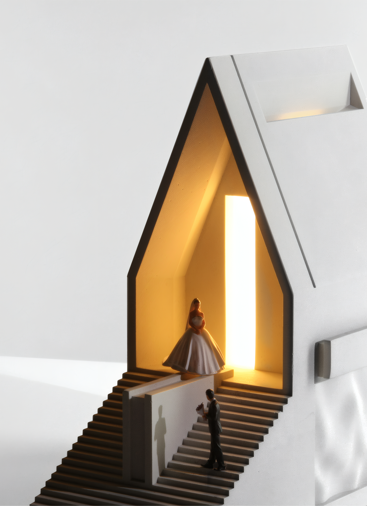 White Chapel Architectural Night Lamp